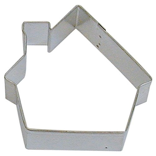 R&M Gingerbread House 3" Cookie Cutter in Durable, Economical, Tinplated Steel