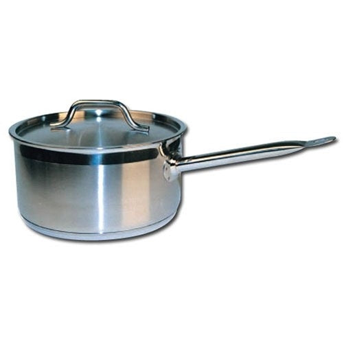 Winware Stainless Steel 6 Quart Sauce Pan with Cover