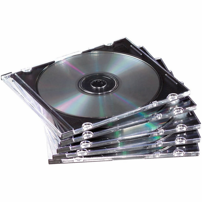 Fellowes 98316 NEATO Slim Jewel Cases, Clear, 25-Pack