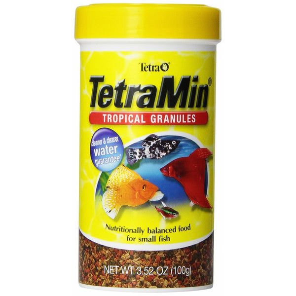 Tetra TetraMin Tropical Granules, 3.52-Ounce, 250-Ml