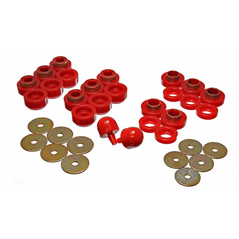 Energy Suspension 2.4107R Body Mount Set for Jeep TJ