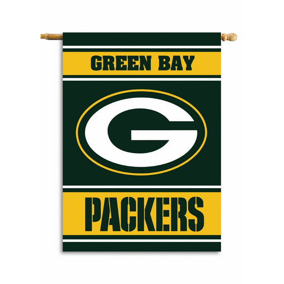 NFL Green Bay Packers 2-Sided 28-by-40-Inch House Banner