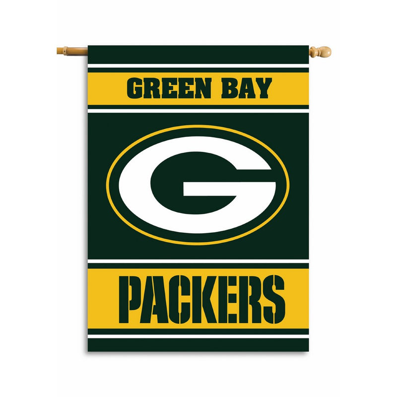 NFL Green Bay Packers 2-Sided 28-by-40-Inch House Banner