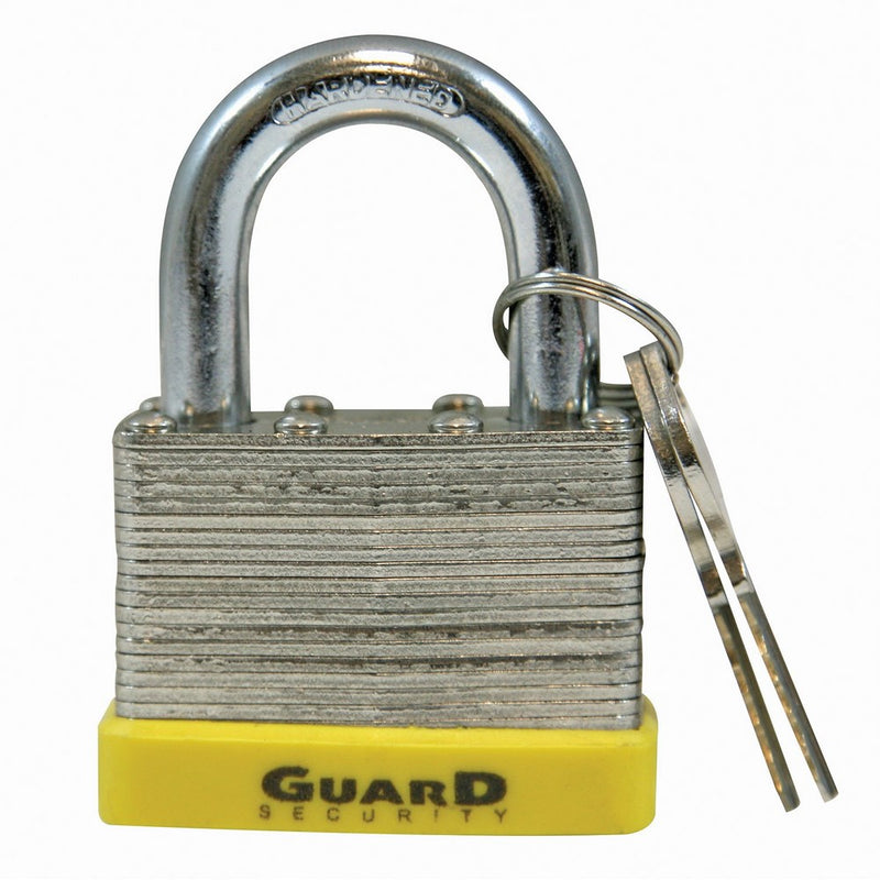 Guard Security 750 Laminated Steel Padlock with 2-Inch Standard Shackle