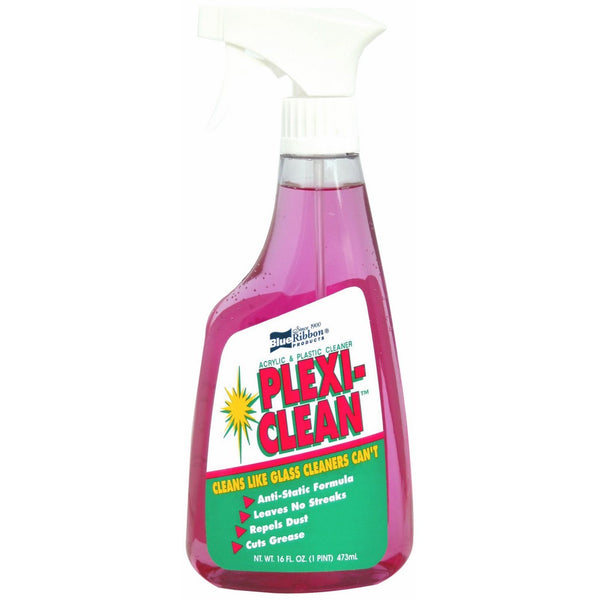 Blue Ribbon Plexi-Clean Acrylic and Plastic Cleaner, 16 fl. oz.