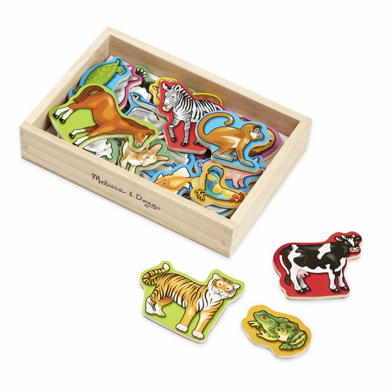 Melissa & Doug 20 Animal Magnets in a Box