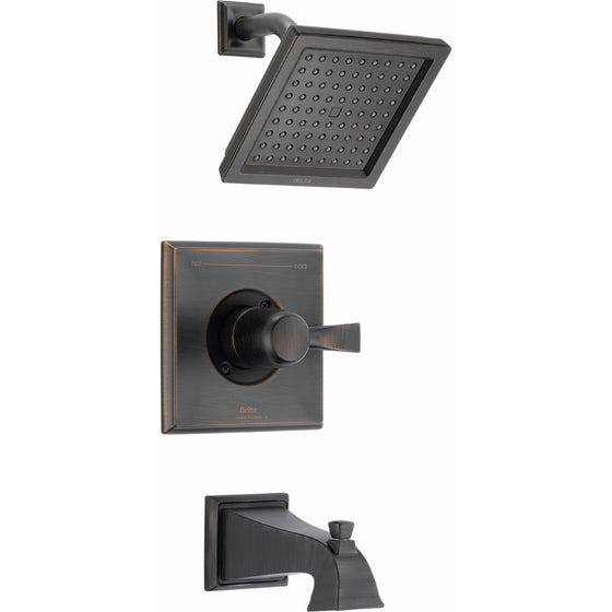 Delta T14451-RB Dryden Monitor 14 Series Tub and Shower Trim, Venetian Bronze
