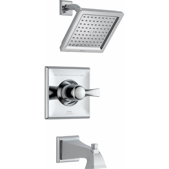 Delta T14451 Dryden Monitor 14 Series Tub and Shower Trim, Chrome