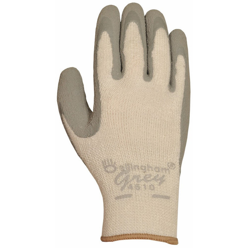 Bellingham 4510S Grey Premium Looped-Terry Acrylic Knit Insulated Work Gloves, Small