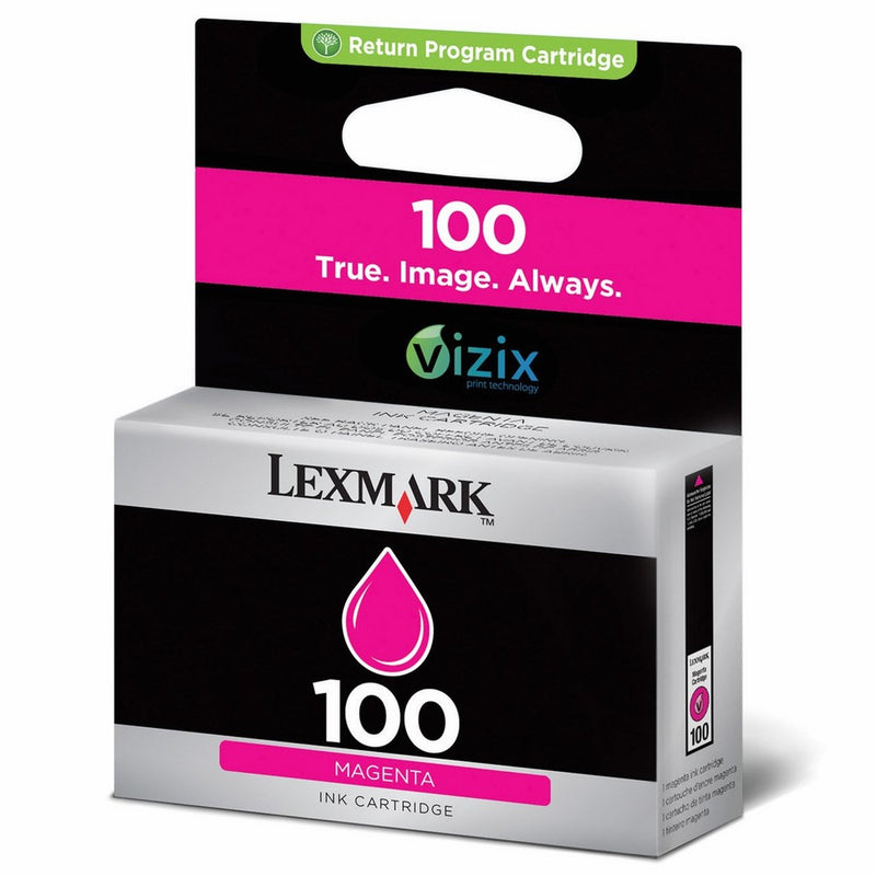 Lexmark standard yield 100 Magenta ink cartridge