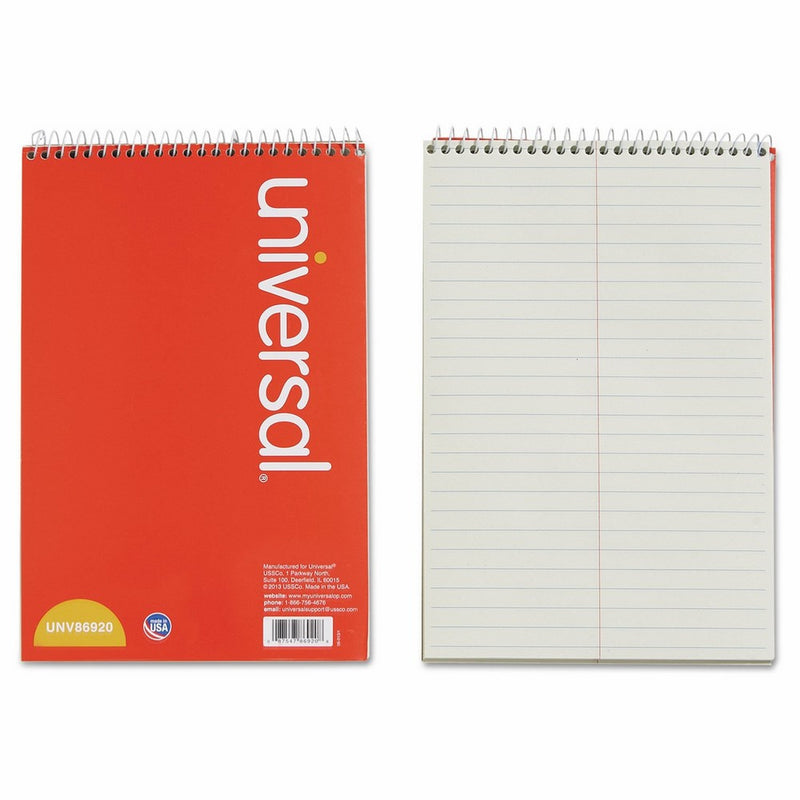 Universal 86920 Steno Book, Gregg Rule, 6 x 9, Green, 80 Sheets