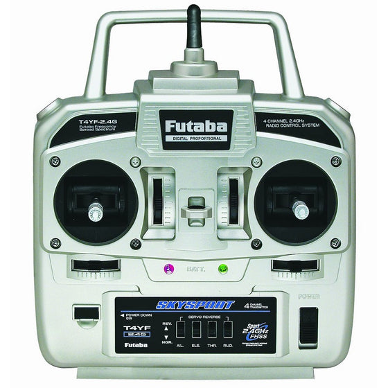 Futaba 4YF 4-Channel 2.4GHz FHSS Transmitter with R2004GF Receiver