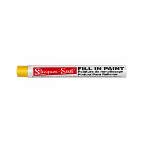 Markal Lacquer-Stik Highlighter Fill-In Paint Crayon, 3/8" Diameter, 4-1/4" Length, Yellow (Pack of 12)