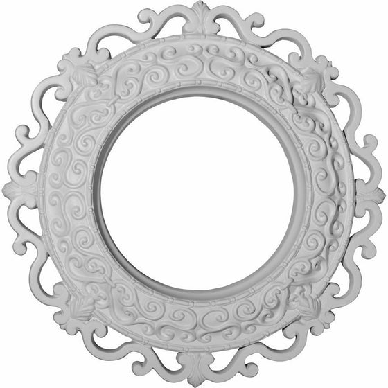 Ekena Millwork CM13OR 13 1/4-Inch OD x 6 5/8-Inch ID x 1 1/8-Inch Orrington Ceiling Medallion