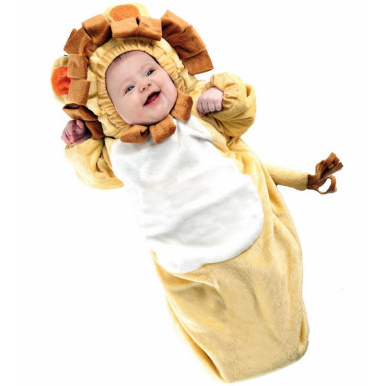 Underwraps Baby's Lion Bunting, Yellow/Brown, Infant