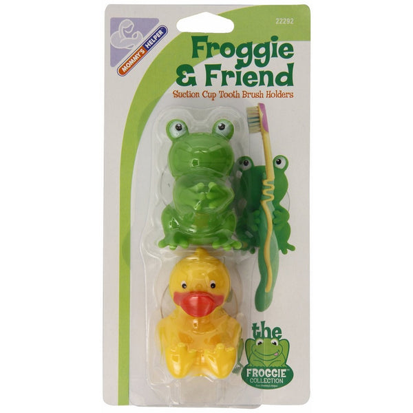 Mommys Helper Toothbrush Holders, Froggie and Friend