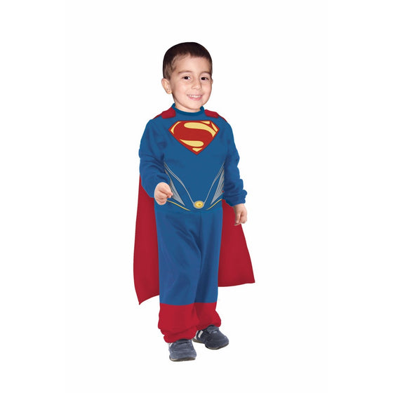 Rubie's Kid's Superman Man Of Steel Tiny Tikes Costume, Toddler, 1 - 2 years, HEIGHT 2' 11” - 3' 4"