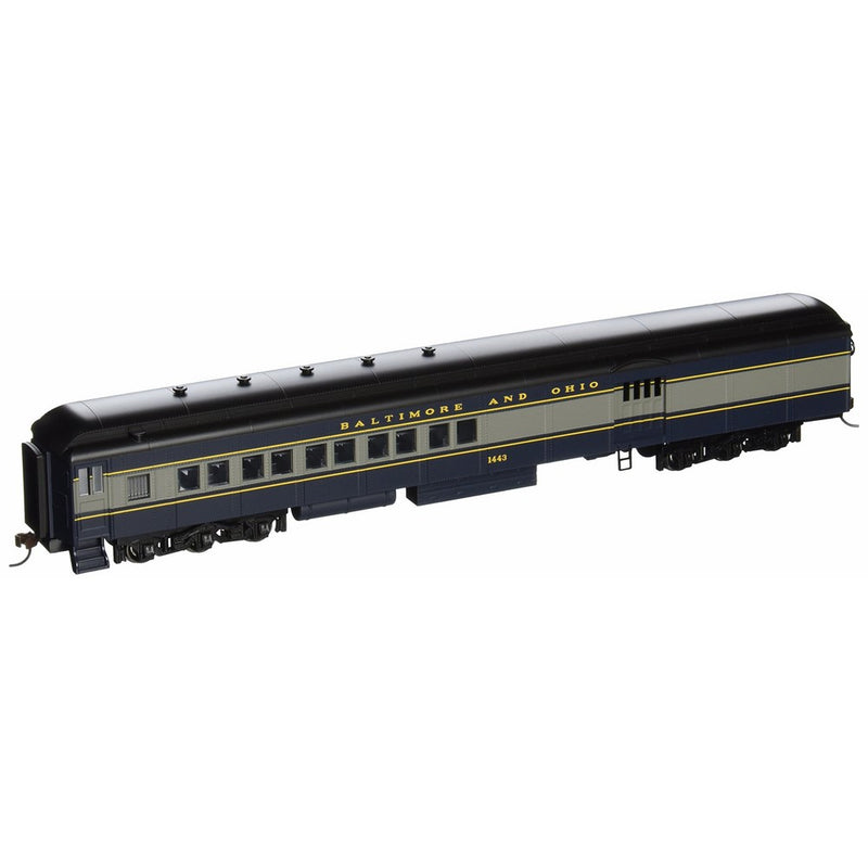 Bachmann Industries B And O 4 Window Door #1443 72' Heavyweight Combine with Lighted Interior