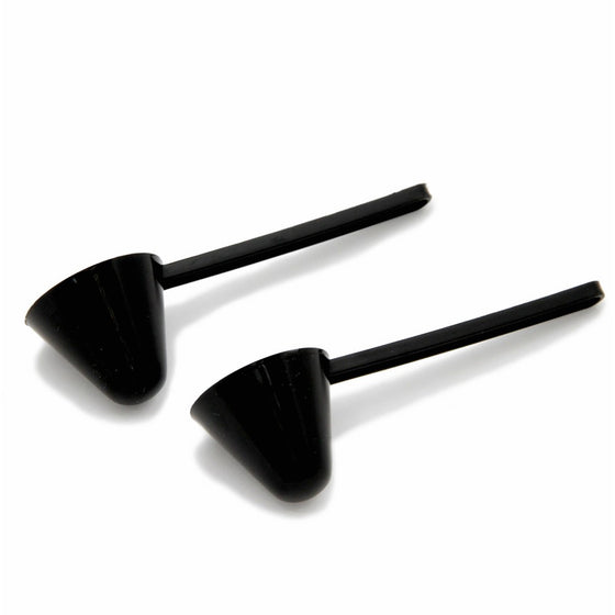 Chef Craft Coffee Scoop, Black, 2-Pack