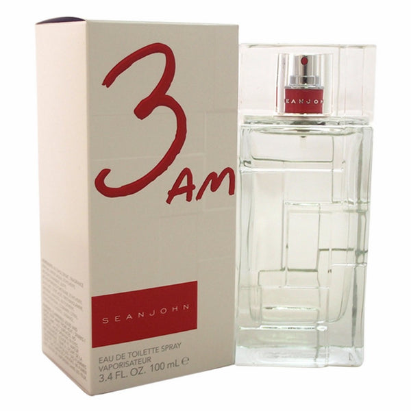 Sean John 3 AM Eau de Toilette Spray for Men, 3.4 Ounce