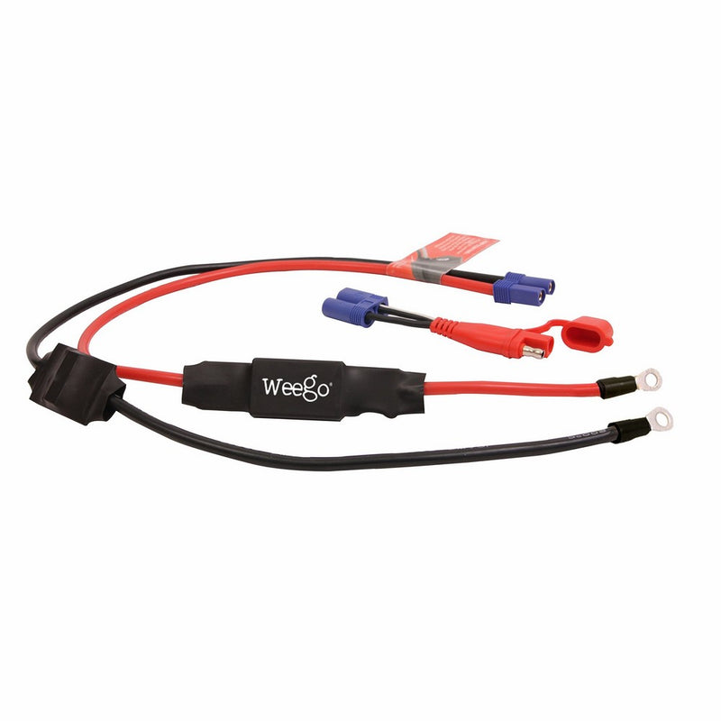 Weego JSPT524 Jump Start Charging 2-in-1 Powersports Clamp Replacement Tether Harness (for Js12 & Js6)