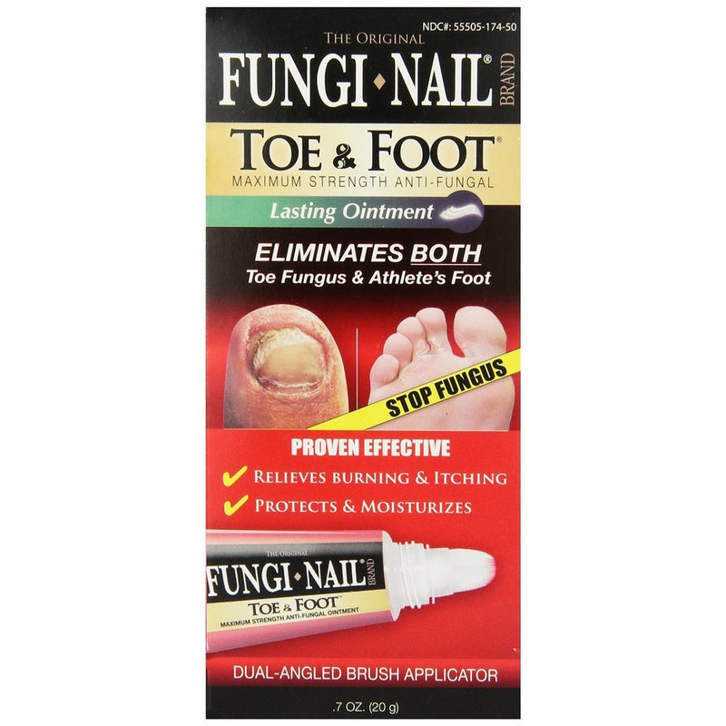 Fungi Nail Toe and Foot Ointment, 0.7 Ounce (2 Pack)