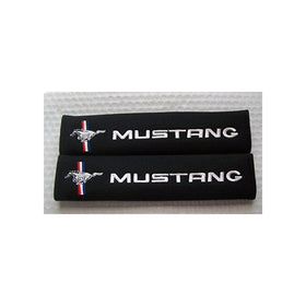 New Car Seat Belt Covers Shoulder Pads Pair for Select Brands (MUSTANG) by Monsterjesus
