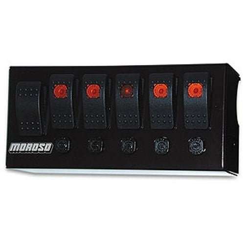 Moroso 74190 Roll Cage Rocker Switch Panel