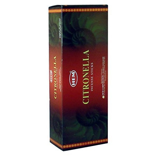 HemCitronella Incense Sticks, 120 Count