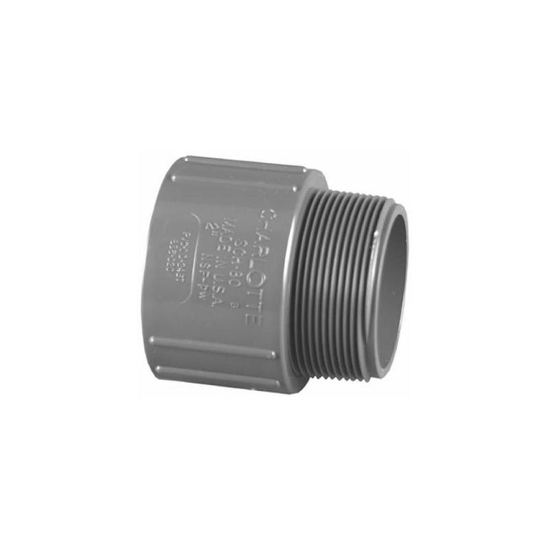 CHARLOTTE PIPE & FOUNDRY PVC 08109 1000HA 1" SCH80 Adapter