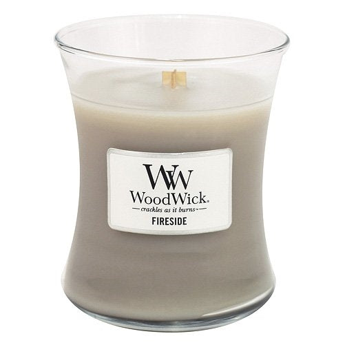 Woodwick Candle Fireside Medium Jar