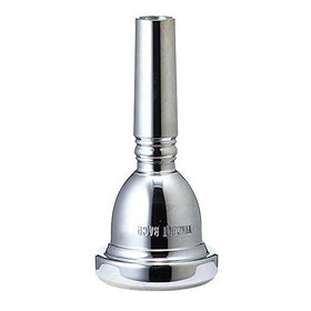 Bach 3412G Large Shank Tenor Trombone Mouthpiece, Silver Plated, 2G Cup Deep