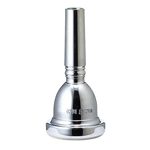 Bach 3412G Large Shank Tenor Trombone Mouthpiece, Silver Plated, 2G Cup Deep
