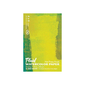 Fluid Watercolor Hot Press Block 6X6