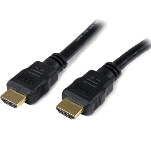 StarTech.com 8 ft High Speed HDMI Cable – Ultra HD 4k x 2k HDMI Cable – HDMI to HDMI M/M - 8ft HDMI 1.4 Cable - Audio/Video Gold-Plated