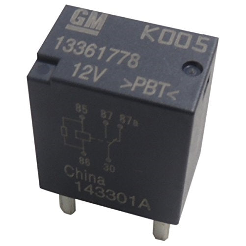 ACDelco D1780C GM Original Equipment Black Multi-Purpose Relay