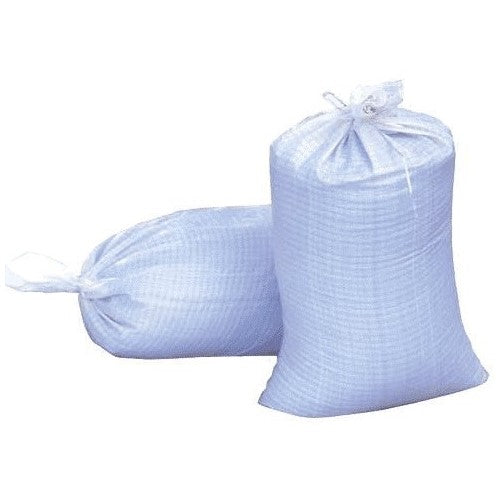 14x26 Woven Polypropylene Sand Bags With Ties & UV Protection (500 Bags)