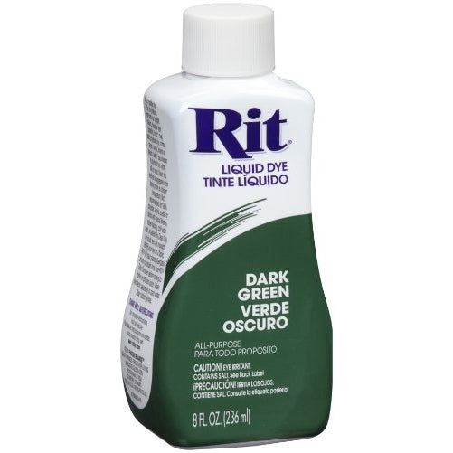 Rit Dye Liquid Fabric Dye, 8-Ounce,Dark Green