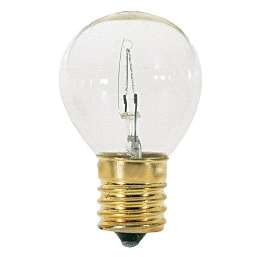 Satco S3729 Intermediate Base 40-Watt S11 Light Bulb, Clear