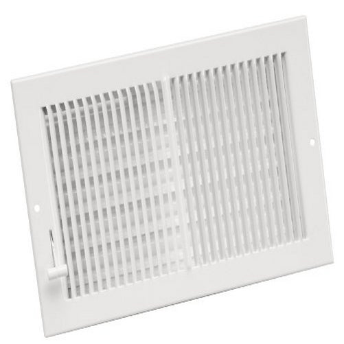 Imperial 10" x 6" Two-Way Sidewall Register, White, RG0291