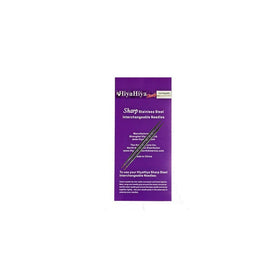 HiyaHiya Interchangeable Needle Tips 5-inch (13cm) Sharp Steel; Size US 15 (10mm) HISSTINTIP5-15
