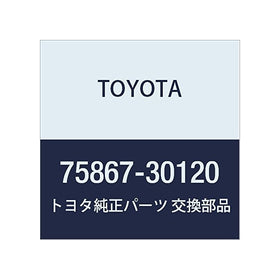 Genuine Toyota Parts 75867-30120 Rocker Panel Molding Clip