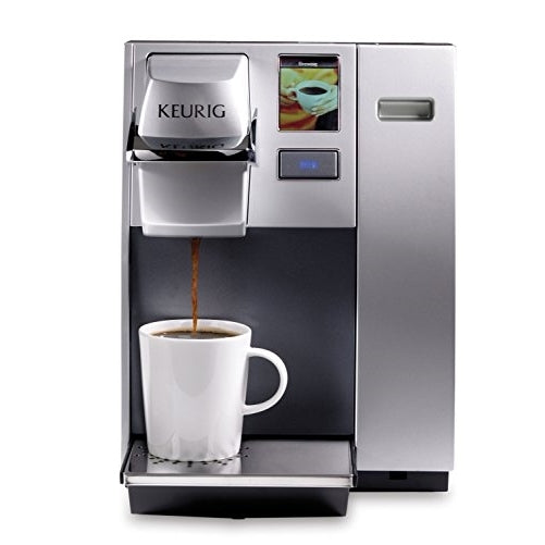 Keurig K155 Office Pro Single Cup Commercial K-Cup Pod Coffee Maker, Silver