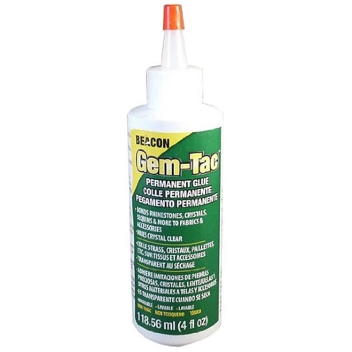 Beacon GT4DGem-Tac Permanent Adhesive, 4-Ounce