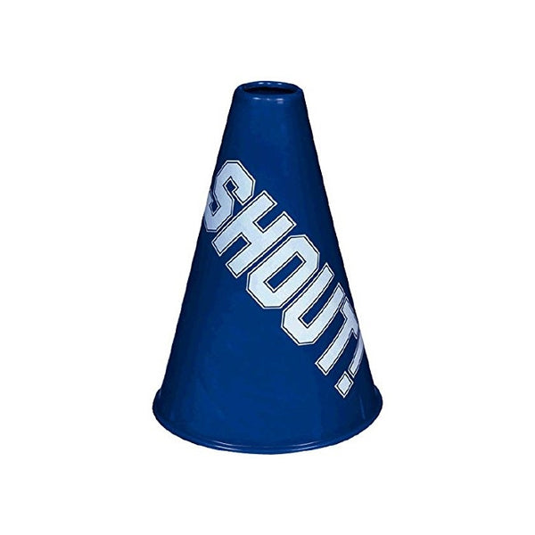 Amscan Sports Party Noisemakers Plastic Megaphones (1 Piece), Blue, 5.6 x 5.6