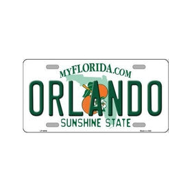 Smart Blonde LP-6006 Orlando Florida Novelty Metal License Plate