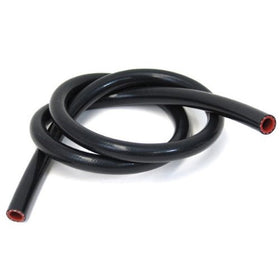 HPS HTHH-100-BLK Silicone High Temperature Reinforced Heater Hose, 200 PSI Maximum Pressure,1' Length, 1" ID, Black