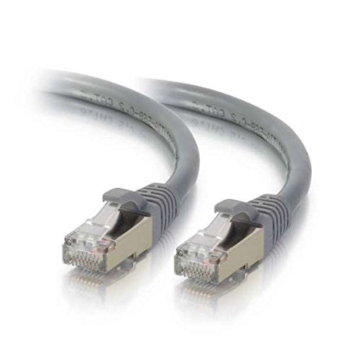 C2G/Cables to Go 27270 Cat5E Molded Shielded (STP) Network Patch Cable, Gray (50 Feet/15.24 Meters)