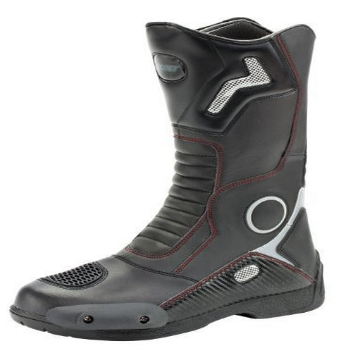 Joe Rocket 1377-0010 Ballistic Touring Men's Boots (Black, Size 10)
