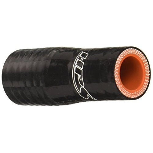 HPS Silicone Hoses HTSR-062-075-BLK Silicone High Temperature 4-ply Reinforced Reducer Coupler Hose, 100 PSI Maximum Pressure, 3" Length, 5/8" > 3/4" ID, Black